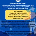 PT AMML Lakukan Pencucian WTP, Warga Barabai Diimbau Siapkan Tandon Air
