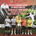 Pasangan H. Yayan/H. Anwar Juarai Tenis Baveti U45 Festival Olahraga KORMI HST Menyala 2025
