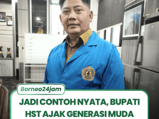 Jadi Contoh Nyata, Bupati HST Ajak Generasi Muda Terus Berpendidikan