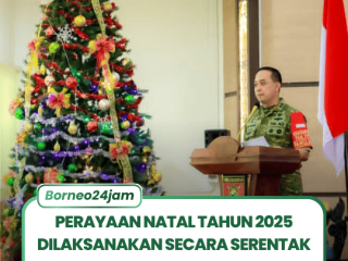 Perayaan Natal Tahun 2025 dilaksanakan secara serentak diseluruh Satuan Jajaran TNI AD