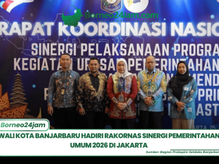 Melalui Rakornas 2026, Wali Kota Banjarbaru Siap Kawal Program Prioritas Nasional