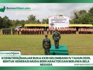 Kodim 1006/Banjar Buka KKRI Gelombang IV Tahun 2026, Bentuk Generasi Muda Berkarakter dan Berjiwa Bela Negara