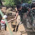 Pembangunan Jembatan Garuda Masuki Tahap Krusial, TNI-Rakyat Perkuat Pondasi Abutmen