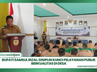 Bupati Samsul Rizal: Disiplin Kunci Pelayanan Publik Berkualitas di Desa
